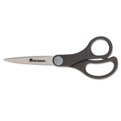 Universal 92008 Economy Scissors- 7" Length- Straight Handle