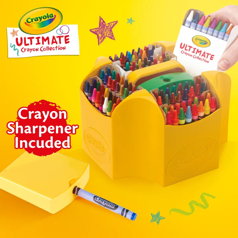 Ultimate Crayon Collection, Back to School Supplies, Teacher Supplies, 152 Bulk Crayons