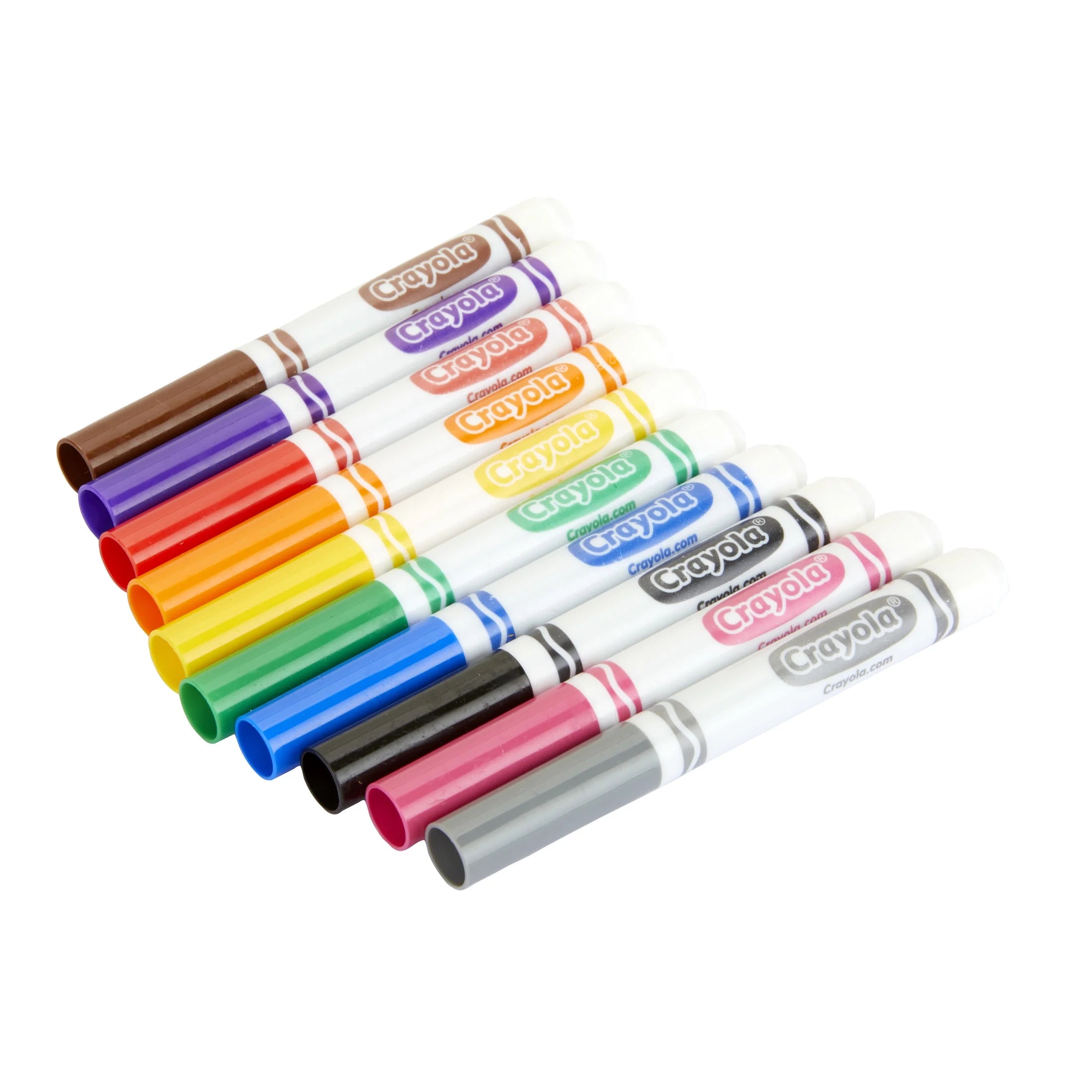 Broad Line Markers, 10 Ct Classic Colors, School Supplies for Teachers and Kids, Classroom Essentials, 3+