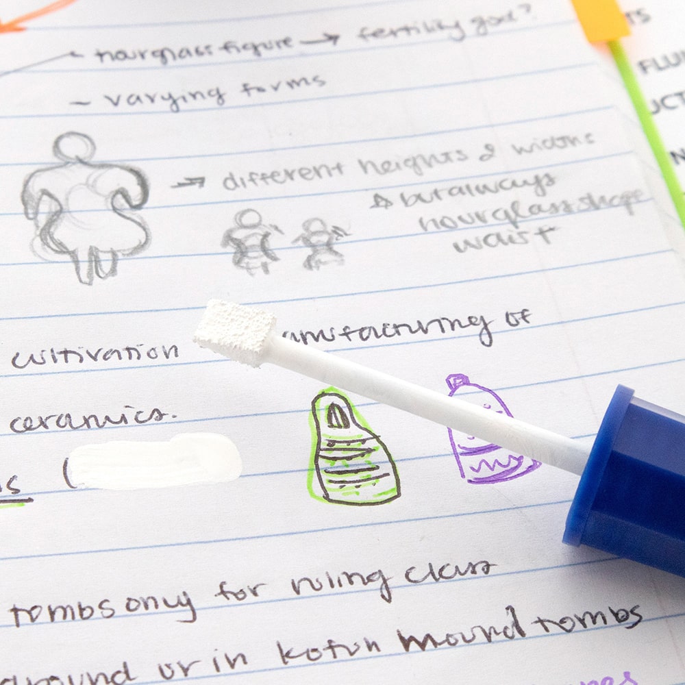 0.7 FL OZ (20 mL) Correction Fluid w/ Foam Brush (2/PK)