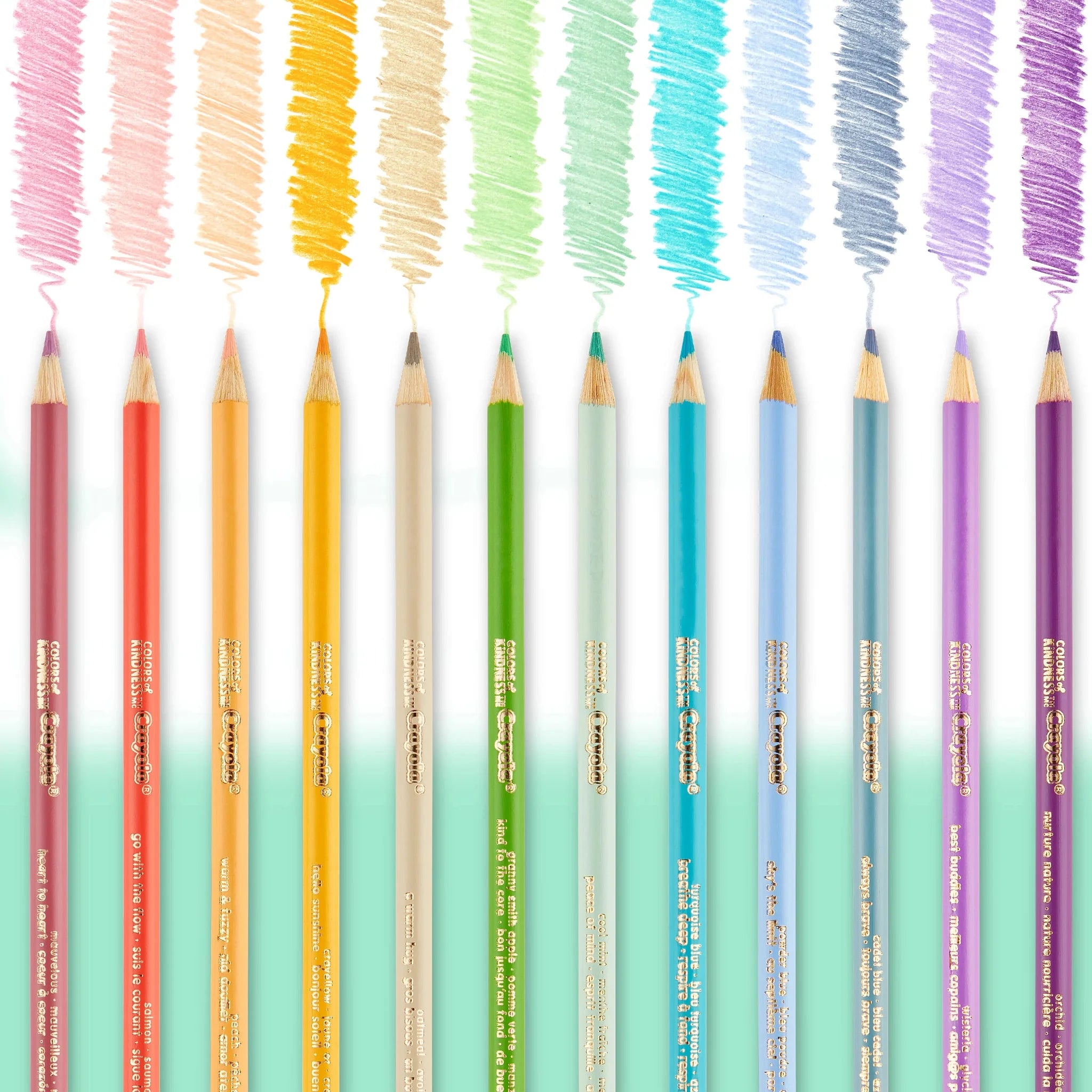 Colors of Kindness Colored Pencils, School Supplies, 12 Ct, Beginner Child