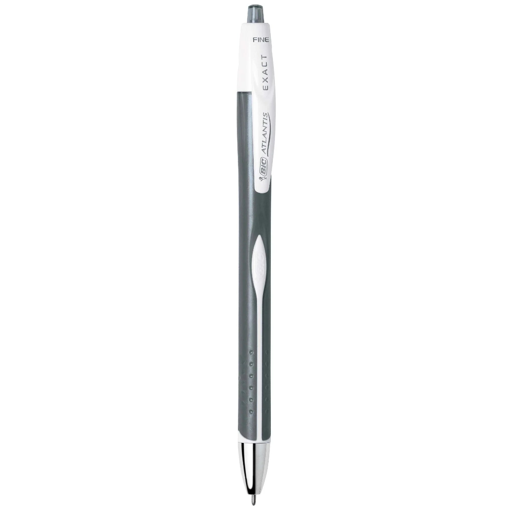 Glide Exact Retractable Ballpoint Pens, Fine Point, 0.7 Mm, Black Ink, 3 Count