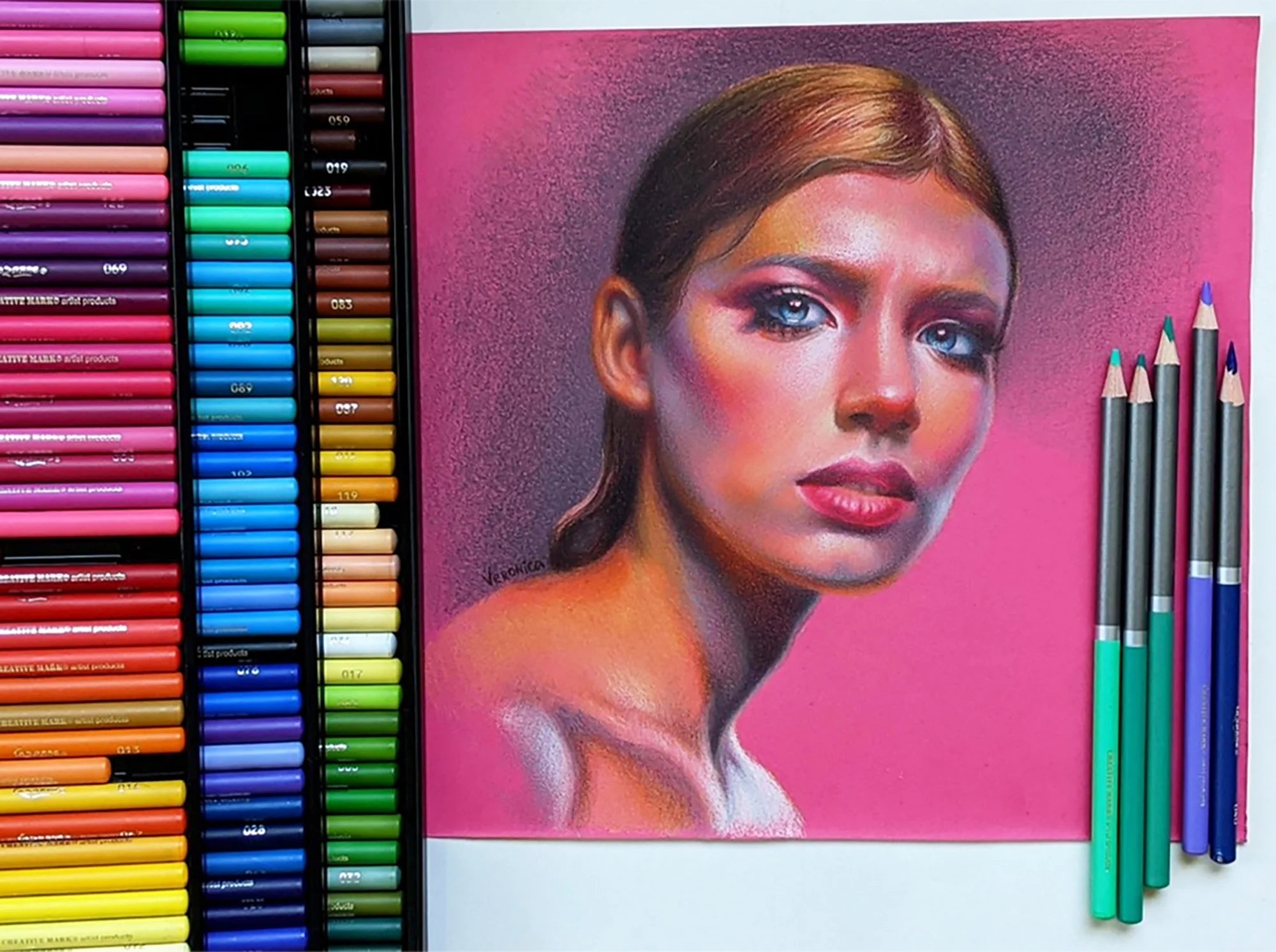 Premium Colored Pencils Canary Yellow 6 Pack - Highly-Pigmented Drawing Pencils - Coloring Pencils for Drawing, Blending, Coloring, and More