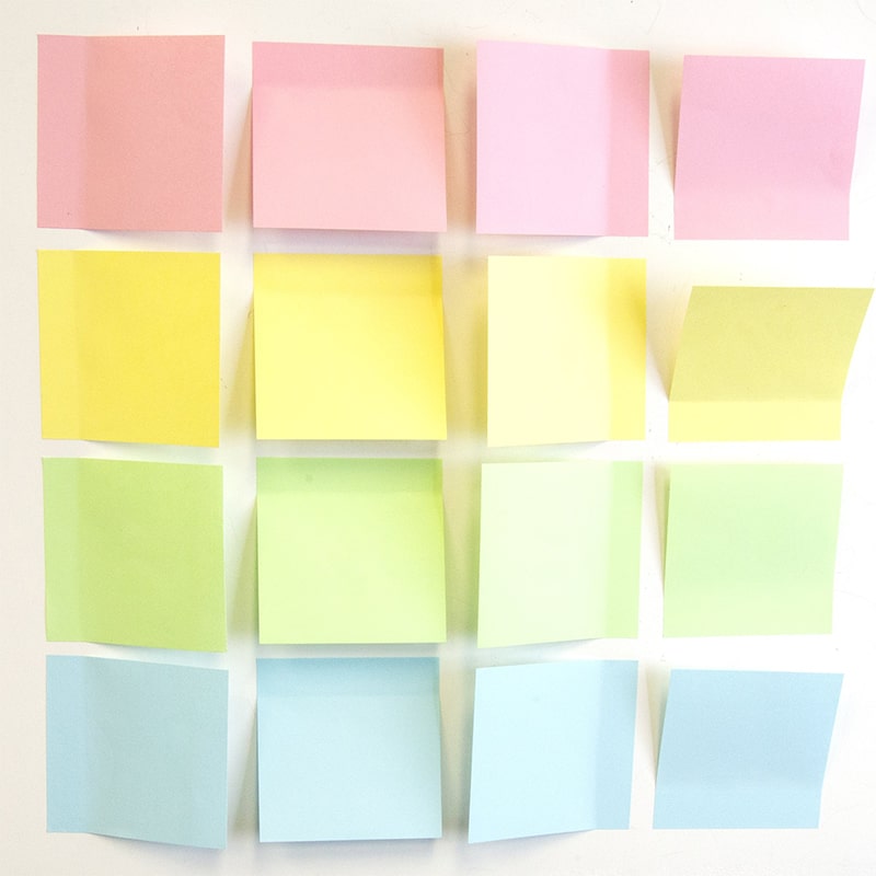 100 Ct. 3" X 3" Stick On Note (12/Shrink) - Sticky Notes