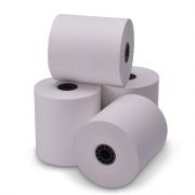 3 1/8 in. x 230 ft. Extra Length Canary Colored Thermal Paper POS