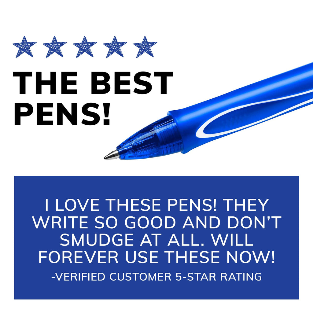 Gelocity Medium Point 0.7 Mm Gel Pen, Blue Ink, 2-Pack
