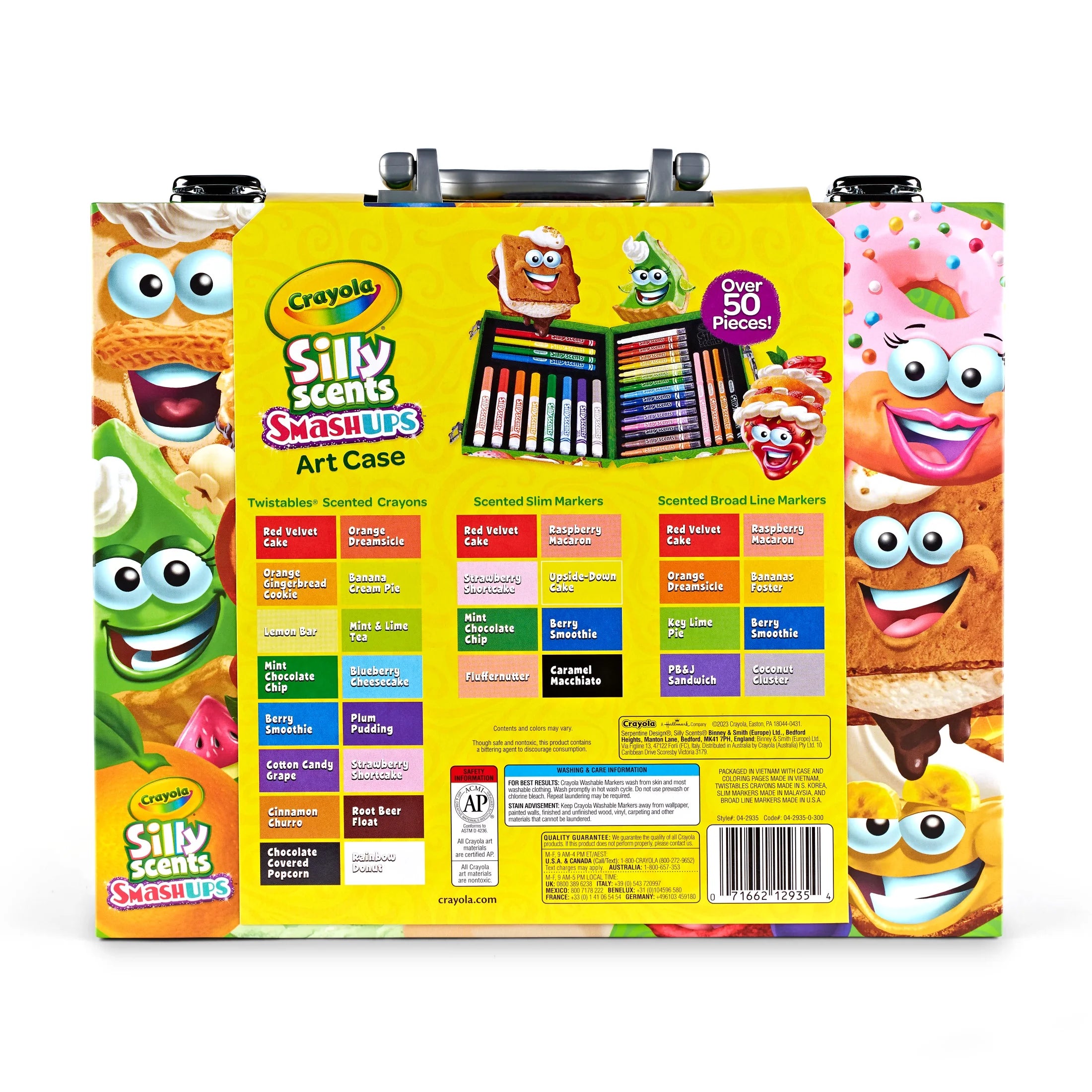 Silly Scents Mini Inspiration Art Case Coloring Set, Scented Markers, Arts and Crafts, Drawing Gift for Kids, Ages 4+