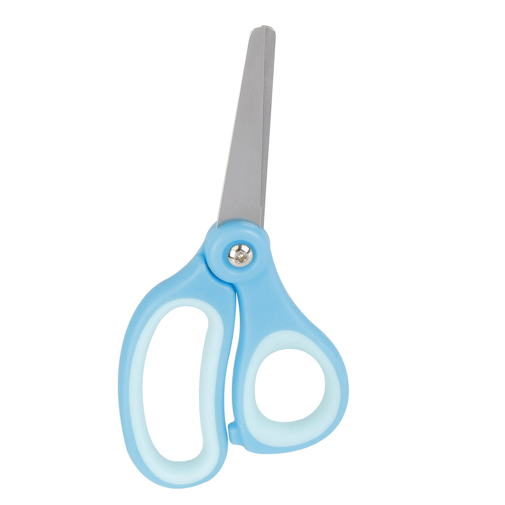 5-Inch Blunt-Tip Kids Scissors, Age 4-7, School Supplies, Multi-Purpose, Blue