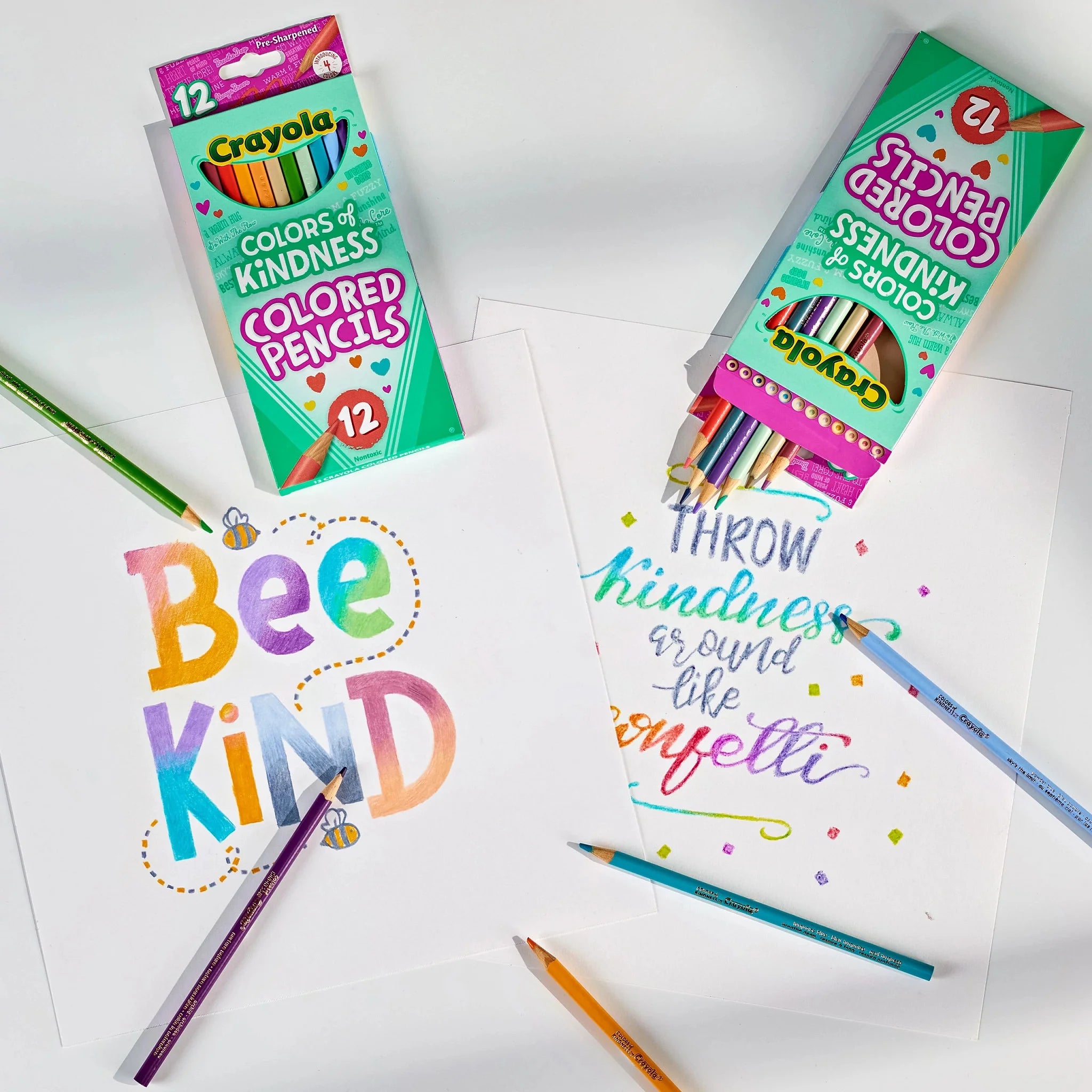Colors of Kindness Colored Pencils, School Supplies, 12 Ct, Beginner Child
