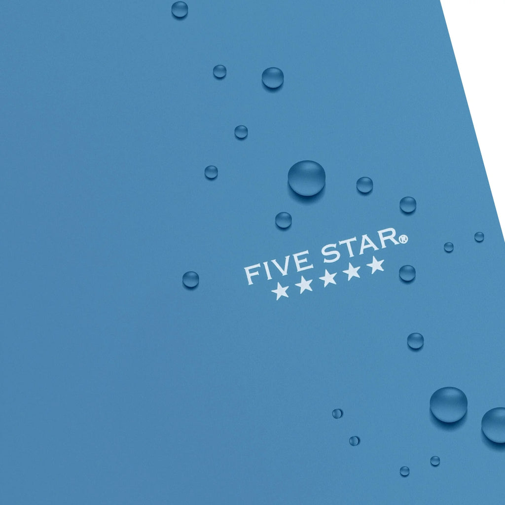 Spiral Notebook + Study App, 5 Subject, Wide Ruled, 8" X 10.5"