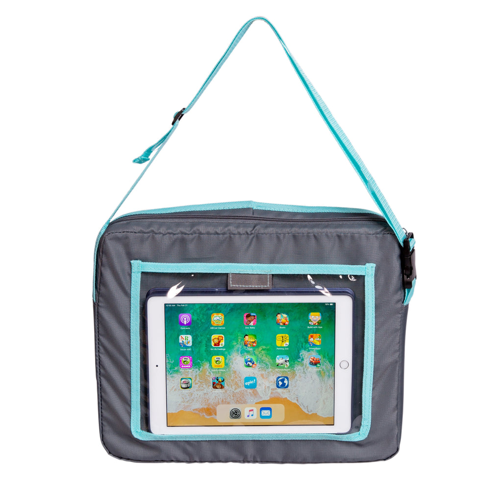 3-In-1 Travel Lap Tray and Ipad Tablet Holder for Kids. 3 and Up