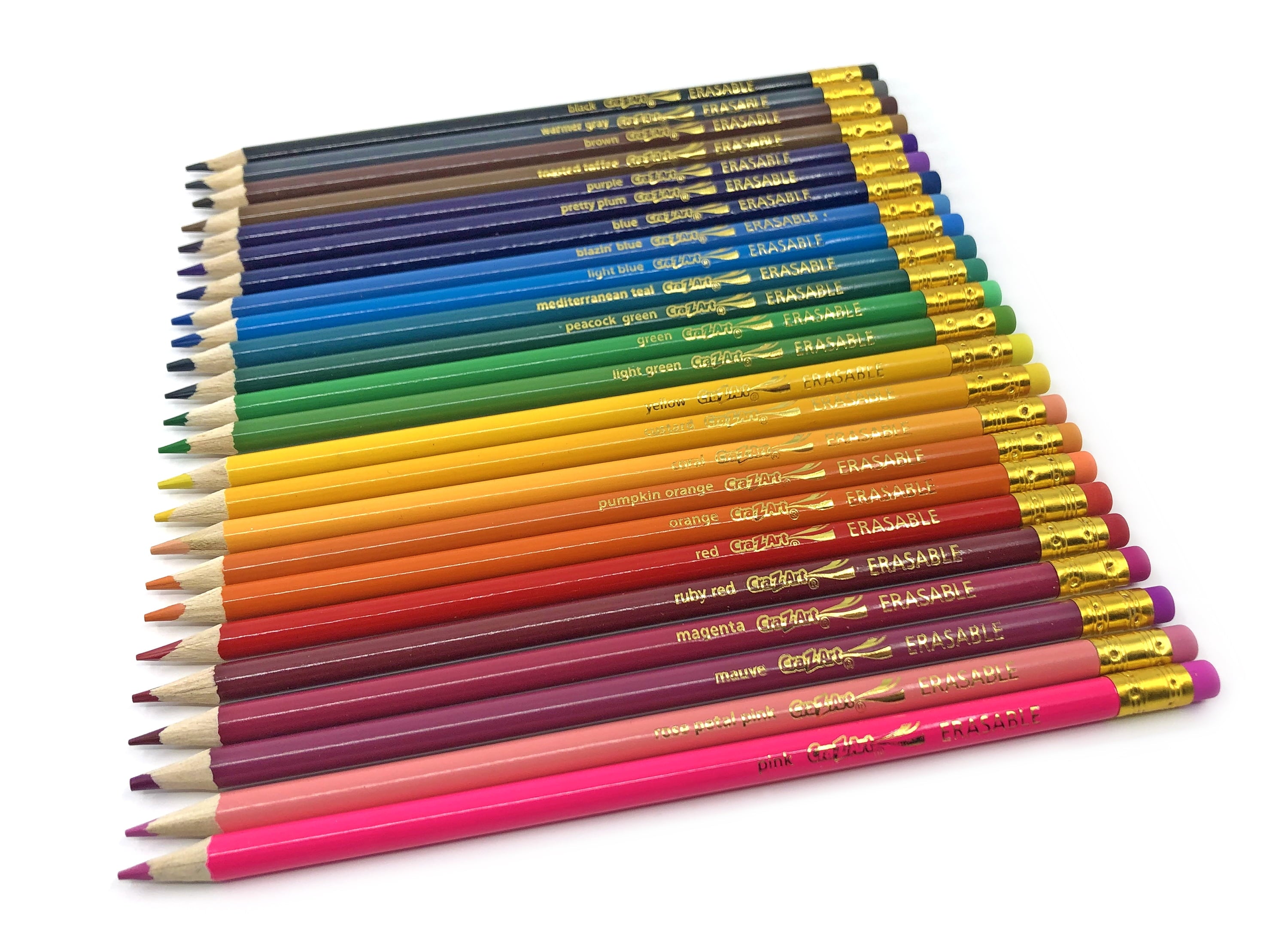 Erasable Colored Pencils, 24 Pack, Beginner Child Ages 3 and Up, School Supplies