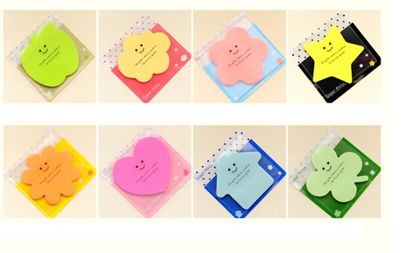 6*6cm Candy color Sticker Bookmark Marker Memo pad
