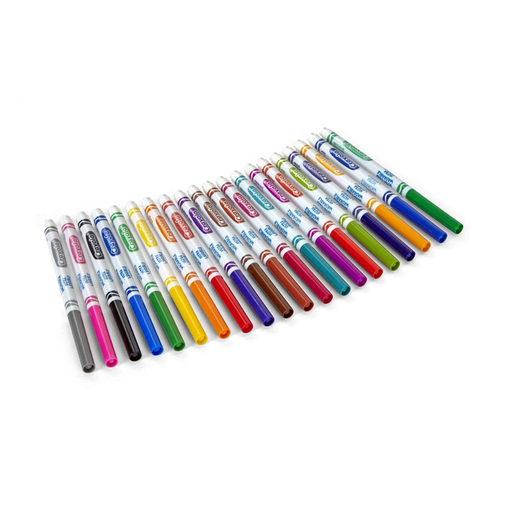 Ultra-Clean Washable Fine Line Markers, 20 Ct, School Supplies, Classroom Supplies for Teachers