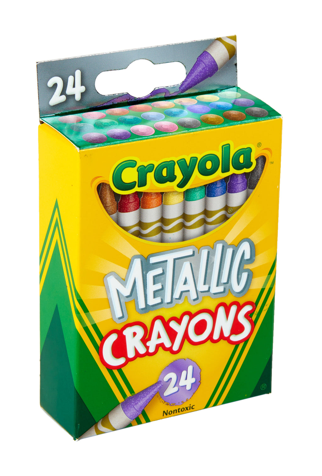 Metallic Crayons in 24 Colors