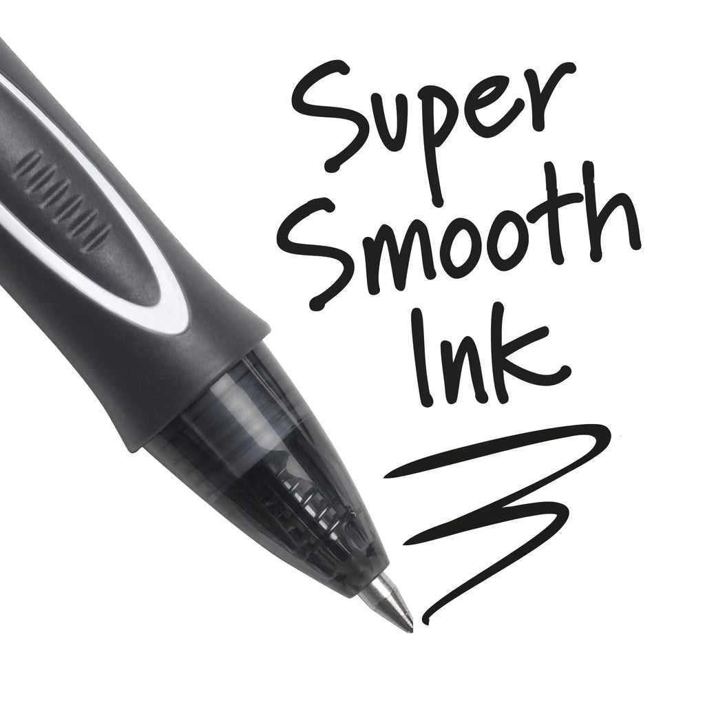 Gelocity Quick Dry Gel Pens, Black Ink, Medium Point (0.7Mm), 4-Count