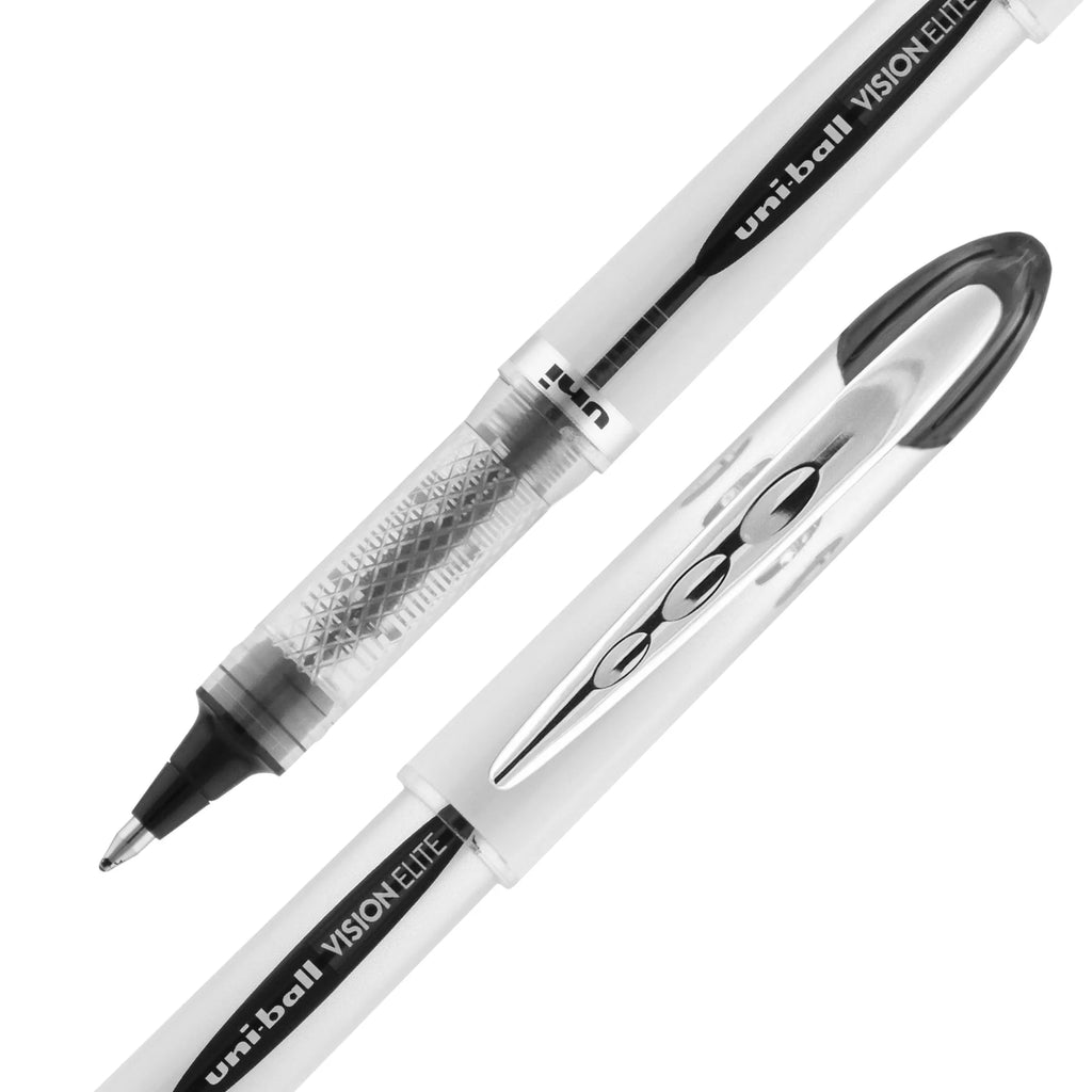 Vision Elite Rollerball Pens, Bold Point (0.8Mm), Black, 4Ct