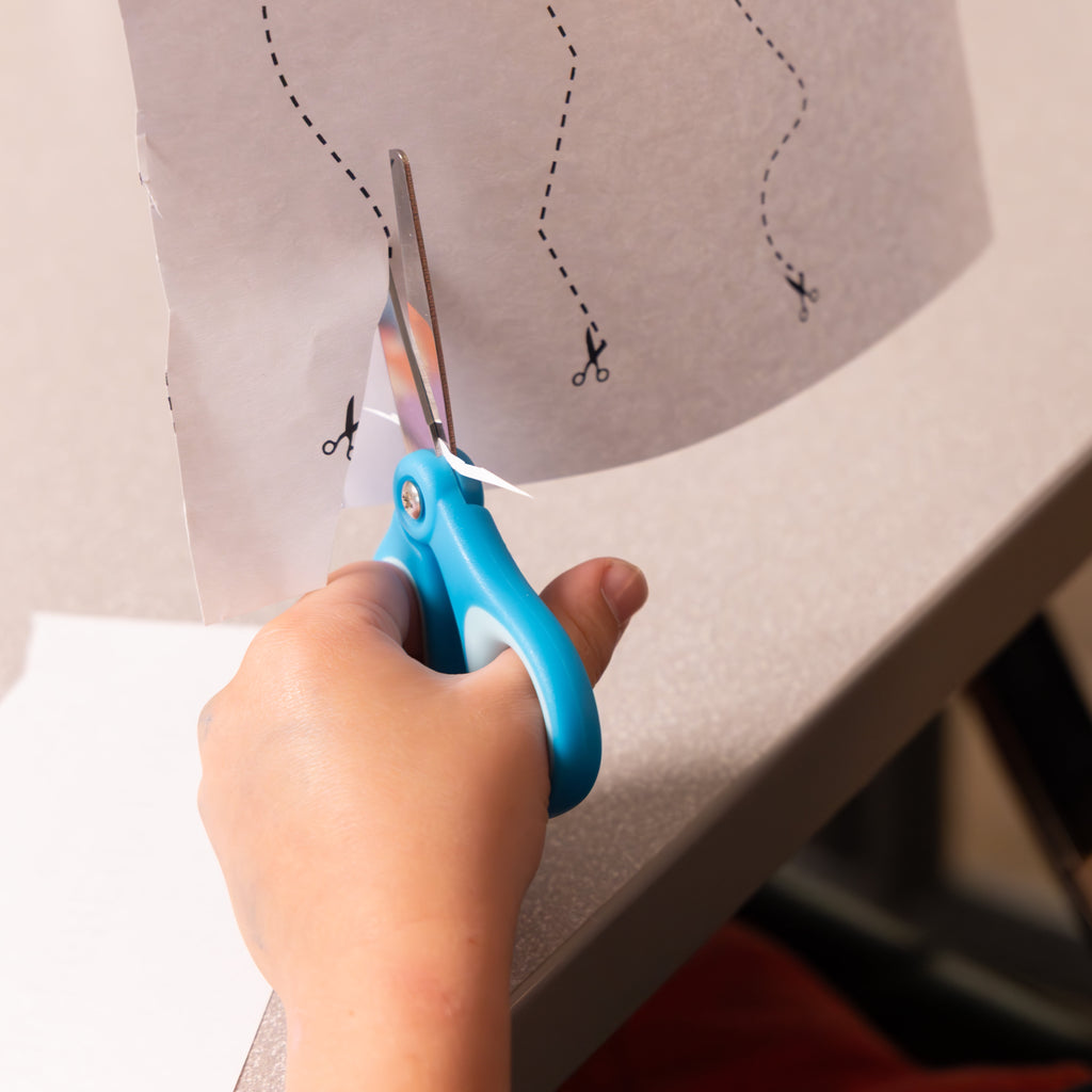 5-Inch Blunt-Tip Kids Scissors, Age 4-7, School Supplies, Multi-Purpose, Blue