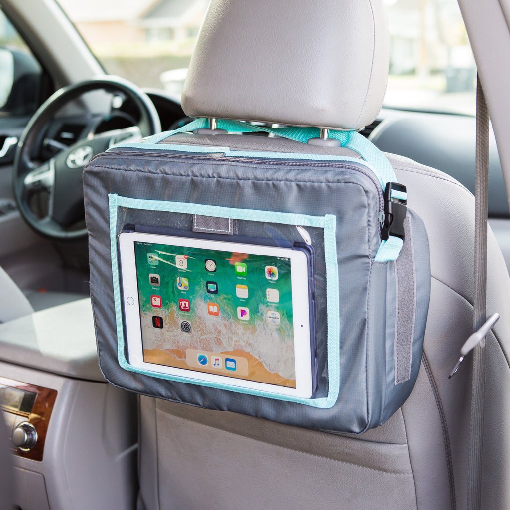 3-In-1 Travel Lap Tray and Ipad Tablet Holder for Kids. 3 and Up