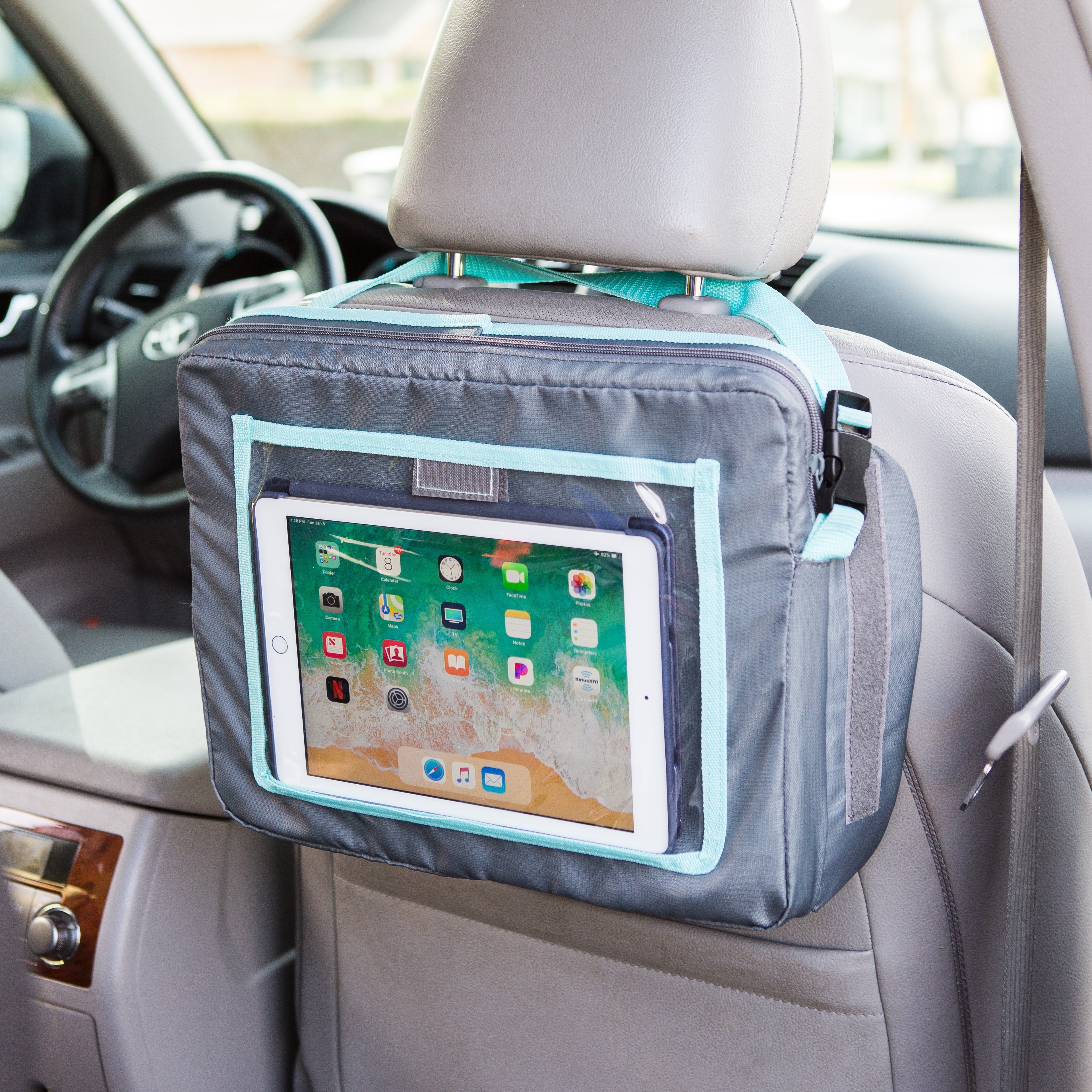 3-In-1 Travel Lap Tray and Ipad Tablet Holder for Kids. 3 and Up