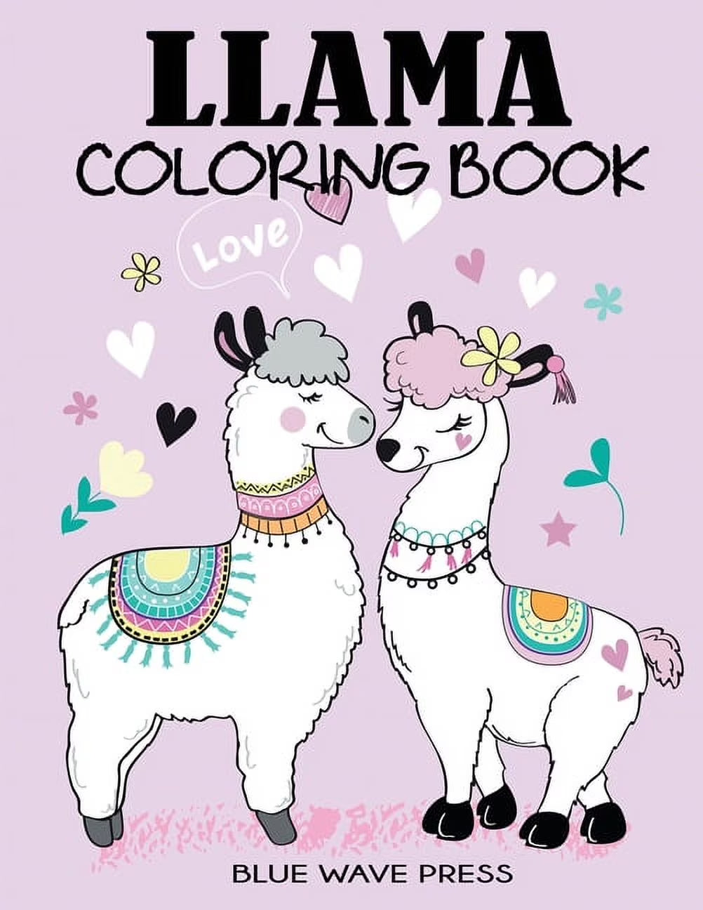 Llama Coloring Book, (Paperback)