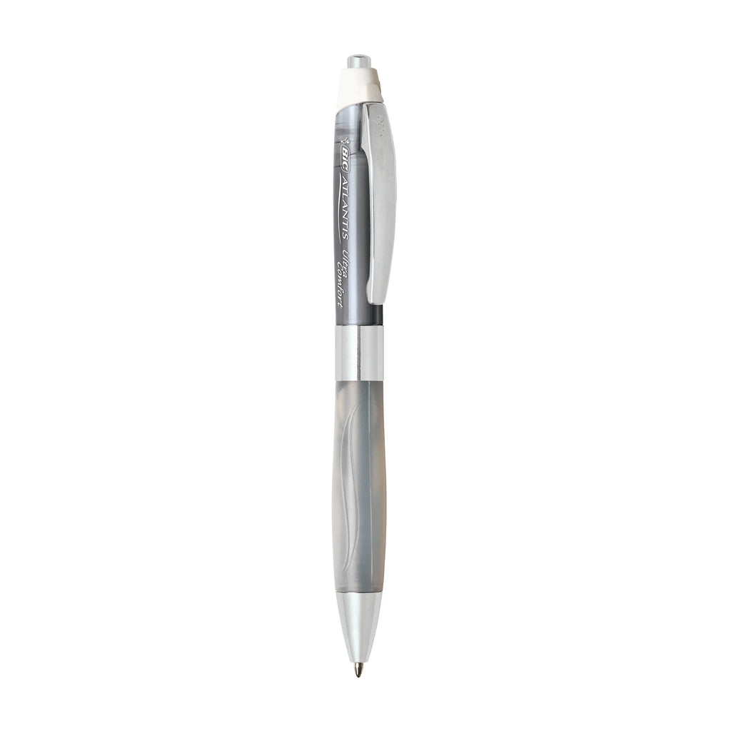 Glide Comfort Medium Point Black Retractable Ball Pen, 1.0Mm, 1 Count