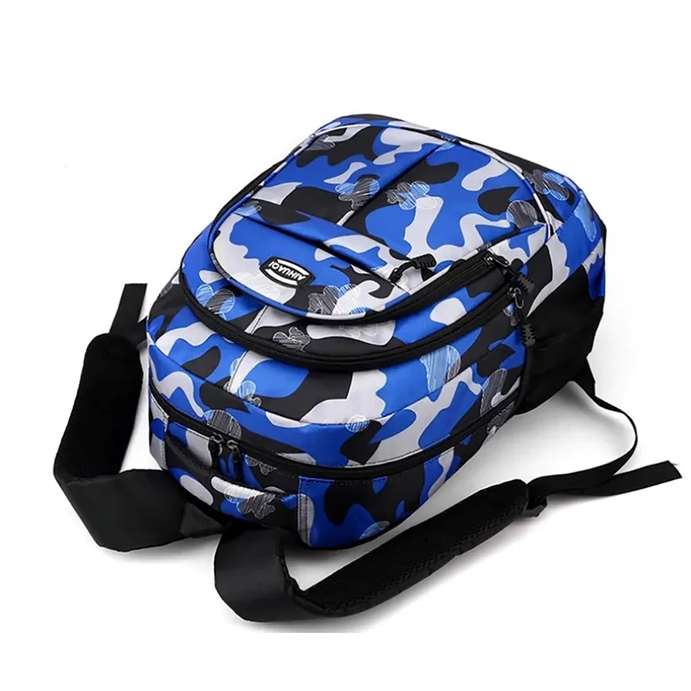 Boys School Bags for Kids, 15.6 Inch Laptop Backpacks Travel Bookbag School Backpack for Teen Boys, Blue