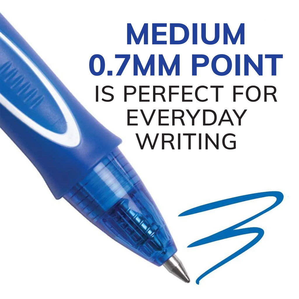 Gelocity Gel Pen, Medium Point, 0.7 Mm, Assorted Ink, 12 Count