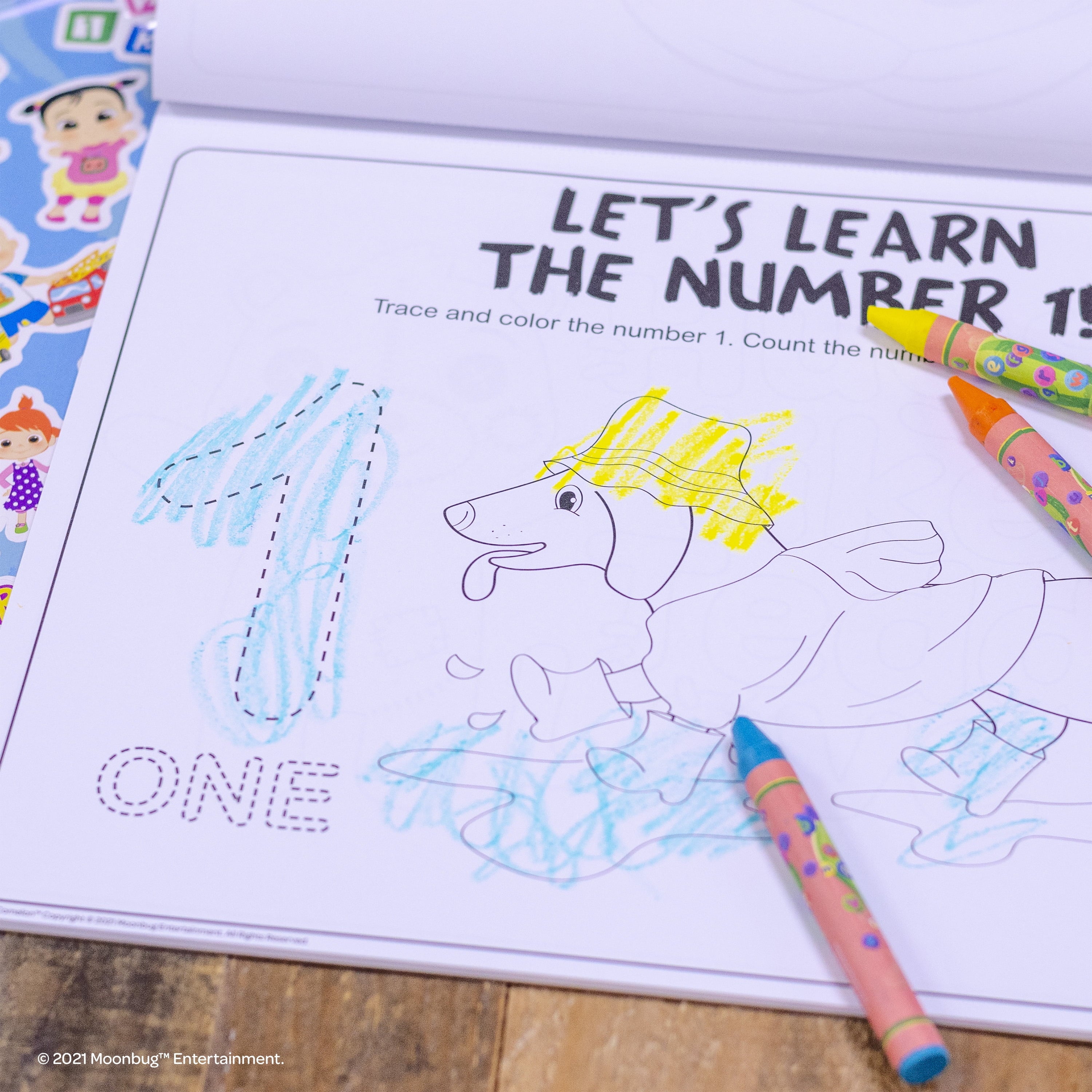 Color with Me Family Coloring Art & Craft Kit; Unisex Set for Children