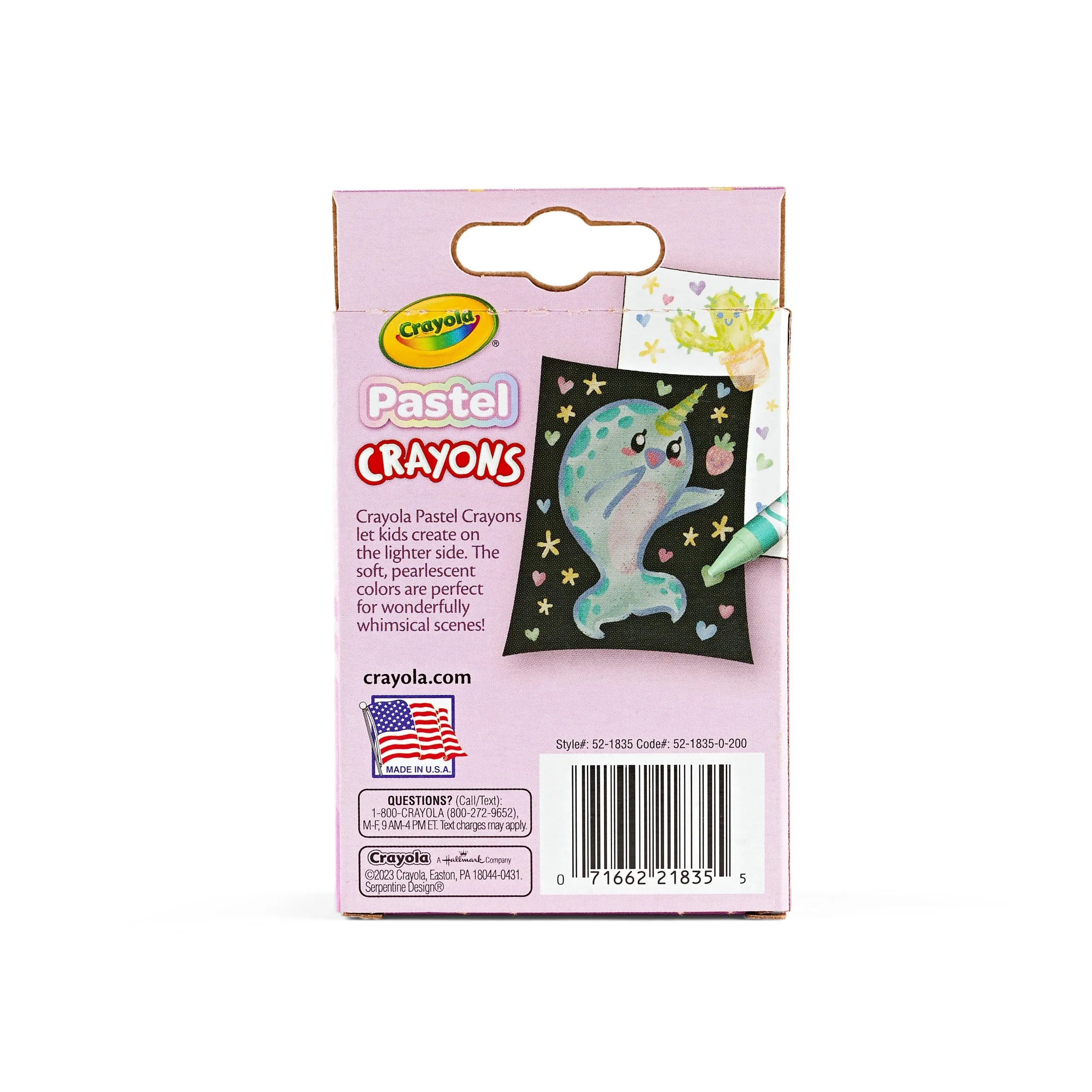 (3 Pack)  24 Ct Pastel Crayons, School Supplies, Art Supplies, Creative Gifts for Kids Ages 3+