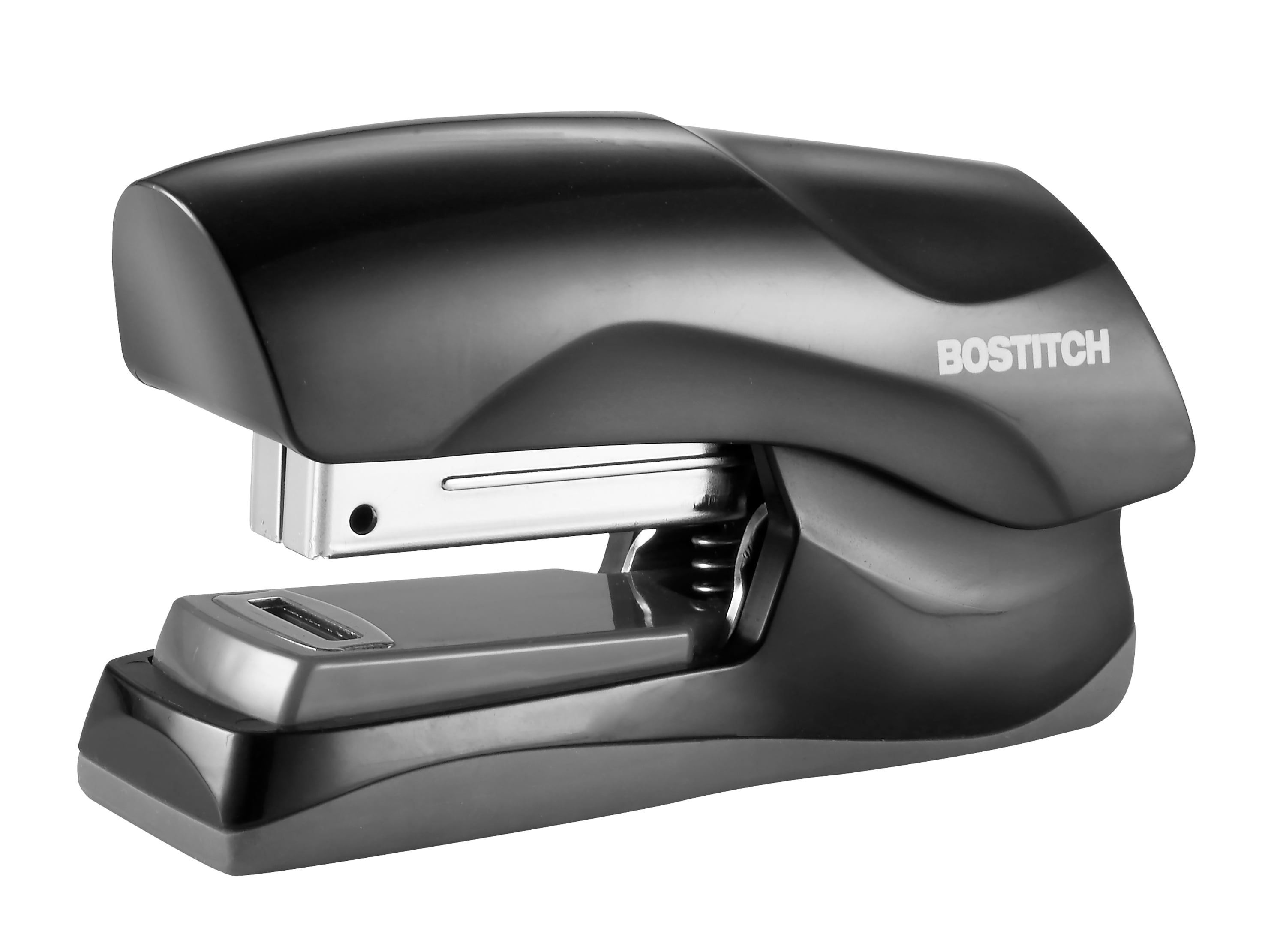 Flat Clinch Manual Stapler, Stands Vertically or Horizontally and Staples up to 40 Sheets