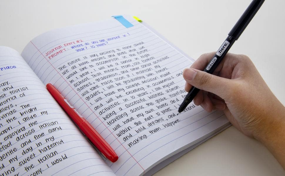 W/R 100 Ct. Assorted Color Marble Composition Book - Random Color