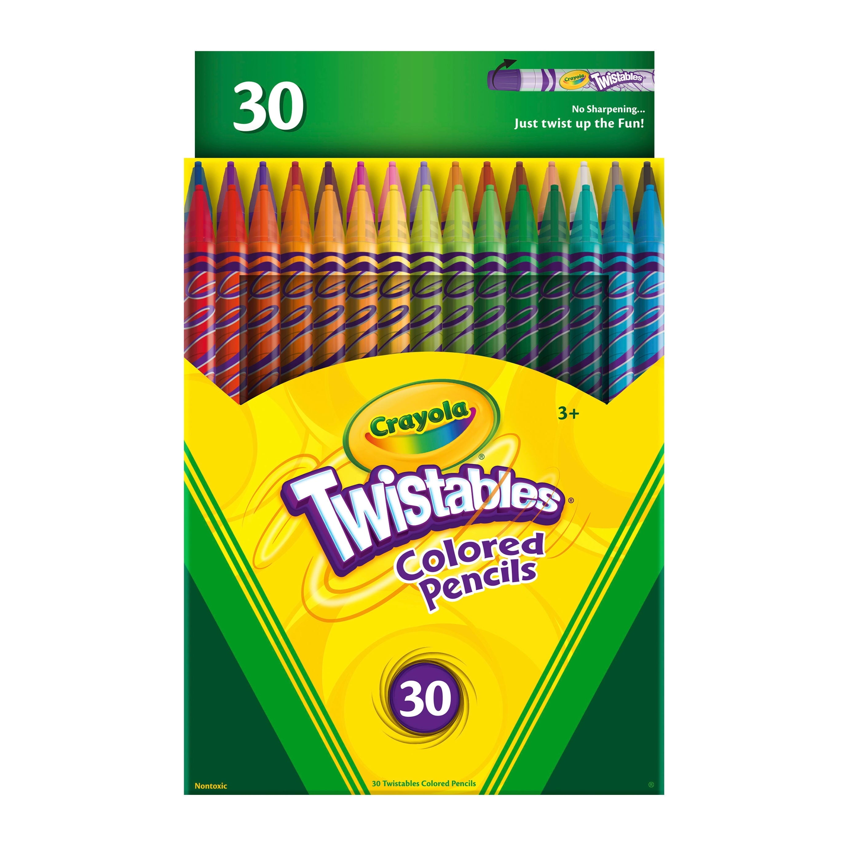 Twistable Colored Pencils, 30 Ct, School Supplies, Classroom Must Haves, Gifts for Teachers and Kids