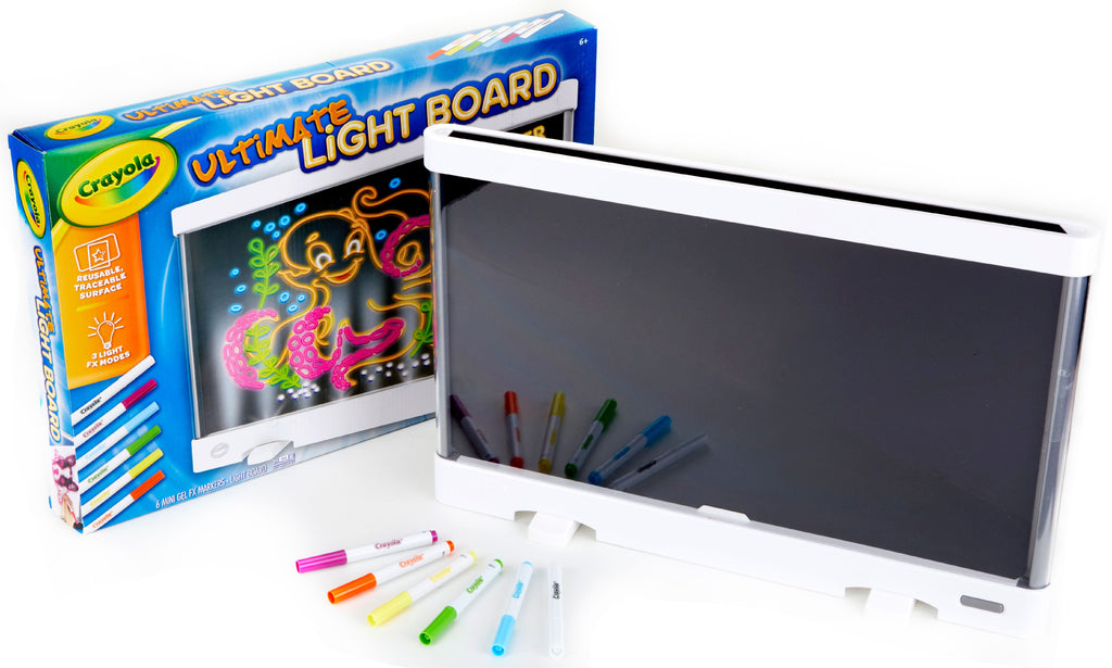 Ultimate Light Board, White, Holiday & Christmas Gifts for Kids, LED Tracing & Drawing Board, Light up Toy, Gift, Ages 6 & Up