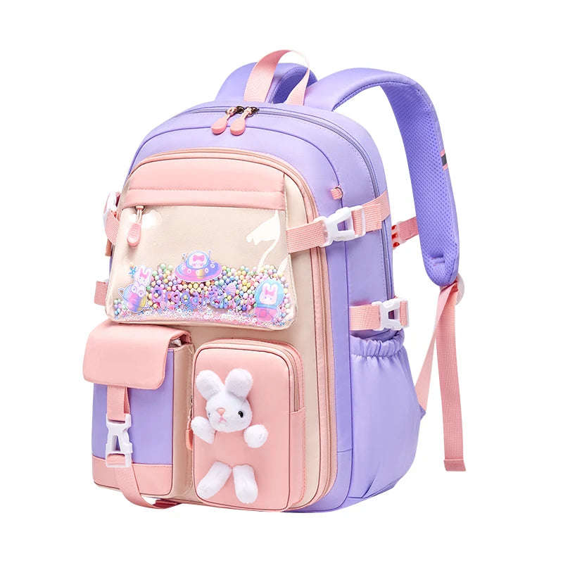 2023 Waterproof Kids Backpack – Multifunctional School Bag for Girls