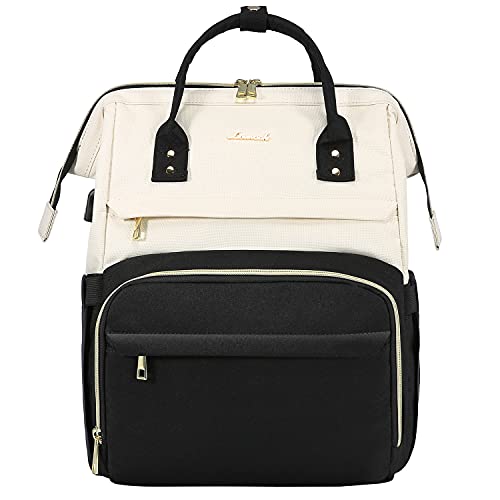 LOVEVOOK Laptop Backpack 13-17" USB Travel School Bag for Women Business