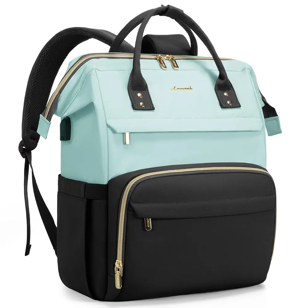 Lovevook 2024 14 15.6 17 Inch Large Cute Laptop Backpack for Women Oxford Waterproof Travel School Work Bag Luxury Lady Backpack