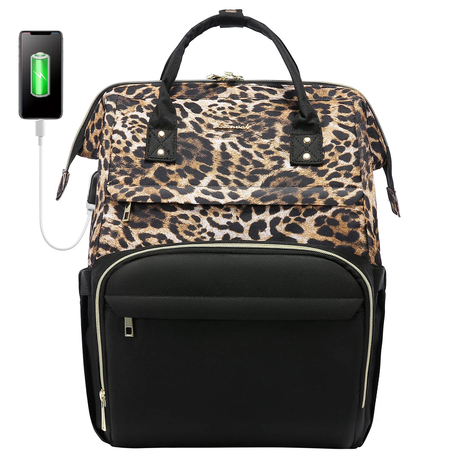 Lovevook 2024 14 15.6 17 Inch Large Cute Laptop Backpack for Women Oxford Waterproof Travel School Work Bag Luxury Lady Backpack
