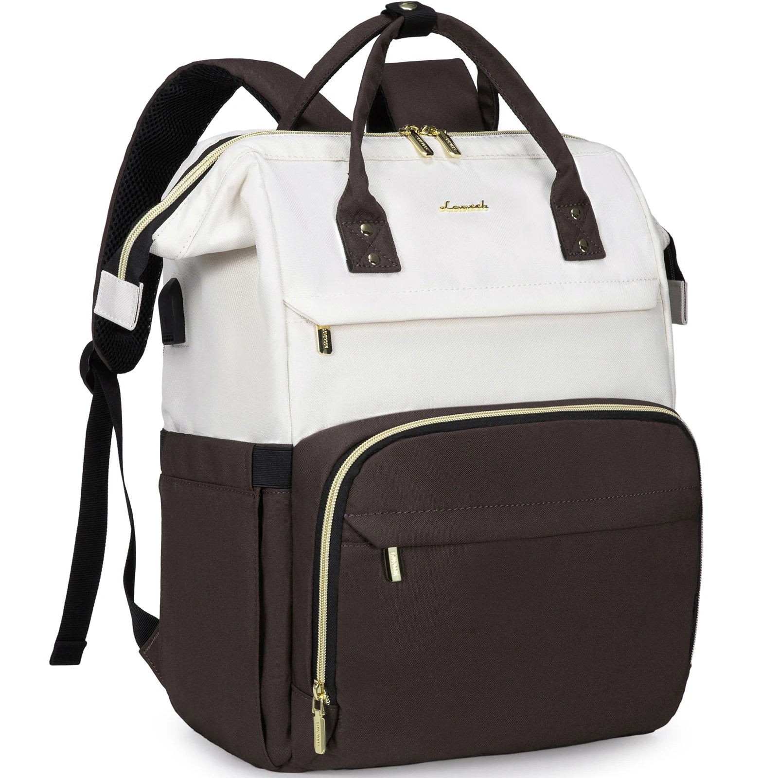 Lovevook 2024 14 15.6 17 Inch Large Cute Laptop Backpack for Women Oxford Waterproof Travel School Work Bag Luxury Lady Backpack