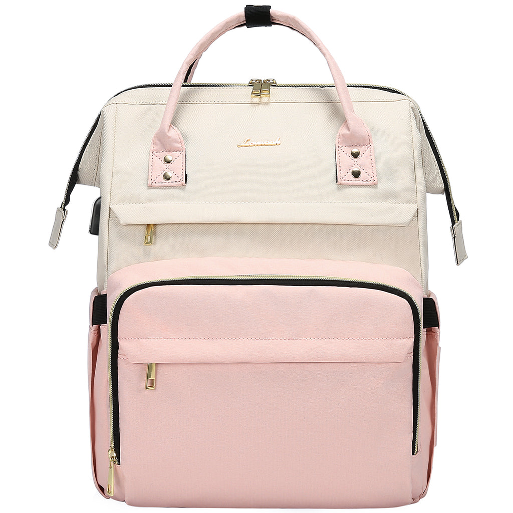 LOVEVOOK Laptop Backpack 13-17" USB Travel School Bag for Women Business