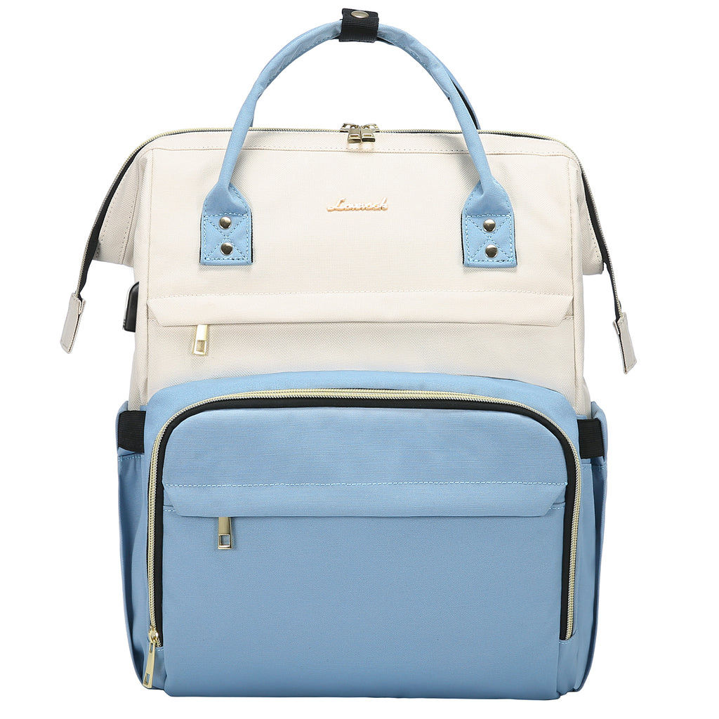 LOVEVOOK Laptop Backpack 13-17" USB Travel School Bag for Women Business