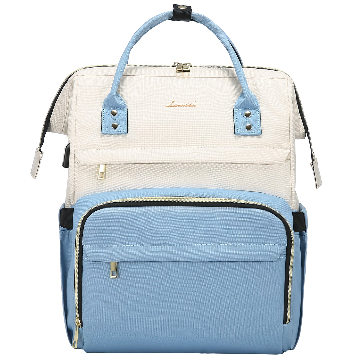 LOVEVOOK Laptop Backpack 13-17" USB Travel School Bag for Women Business