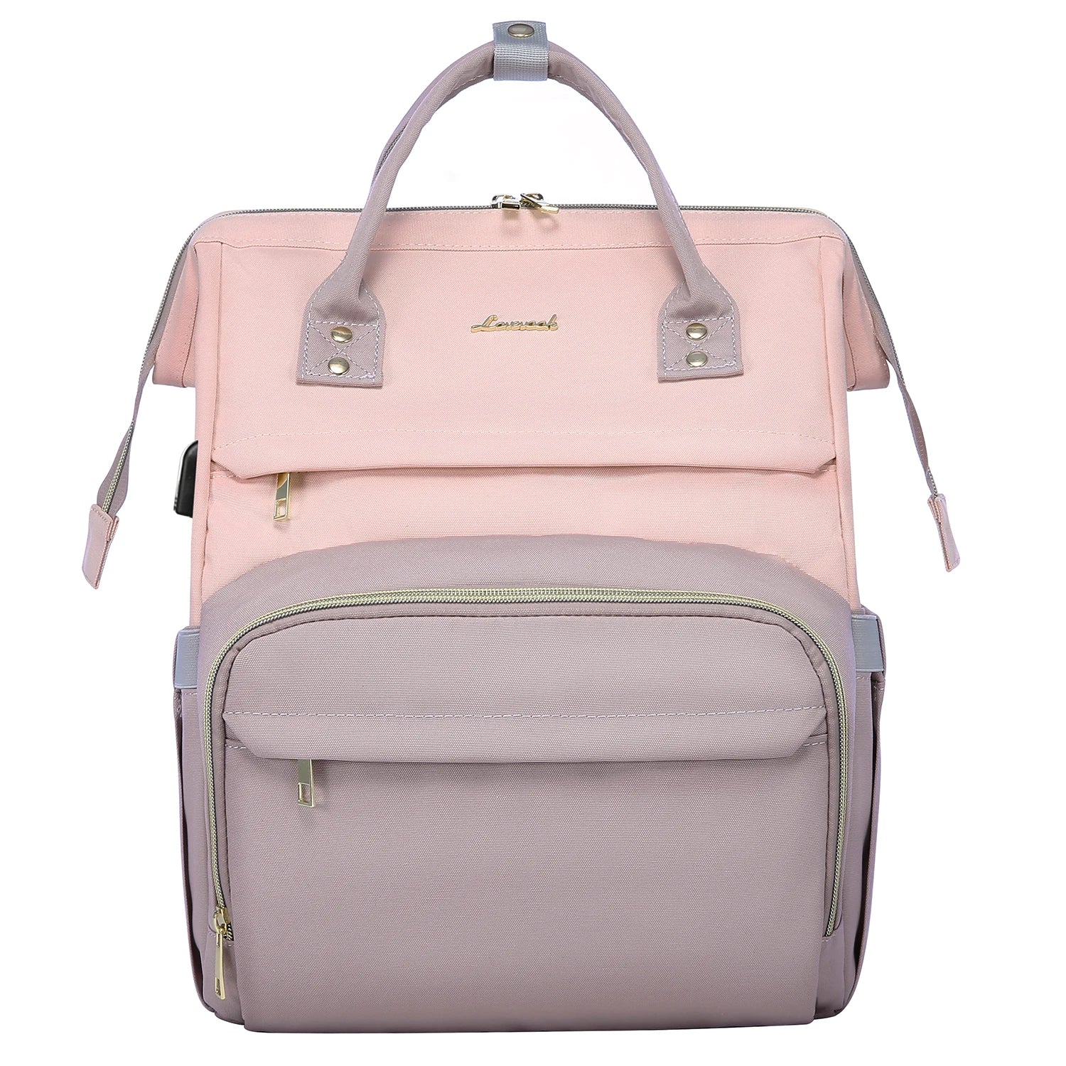 Lovevook 2024 14 15.6 17 Inch Large Cute Laptop Backpack for Women Oxford Waterproof Travel School Work Bag Luxury Lady Backpack