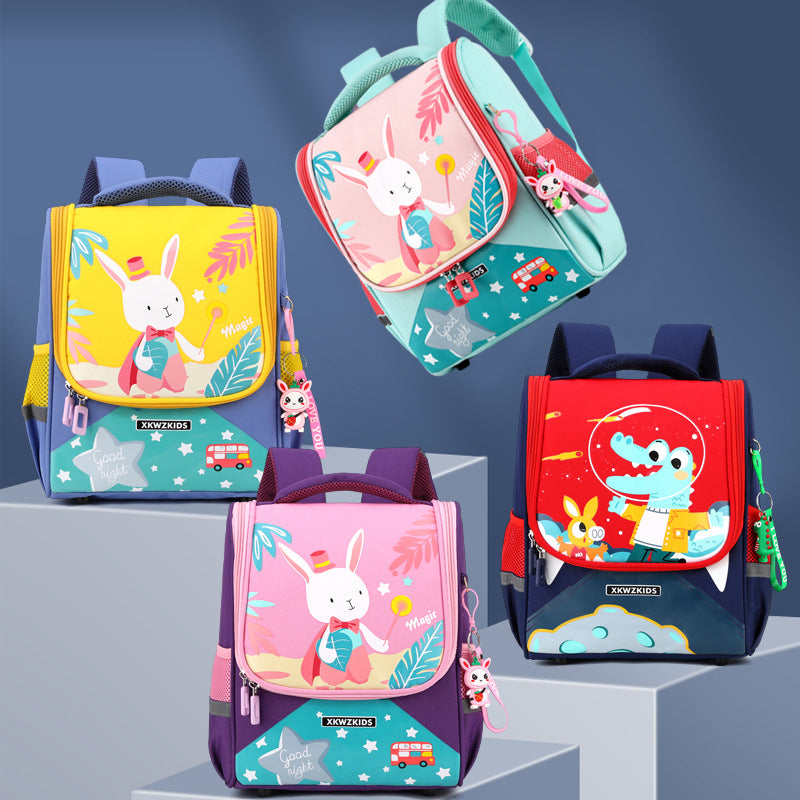 Cute Cartoon Girls School Backpack – Kids Bookbag for Students & Teens