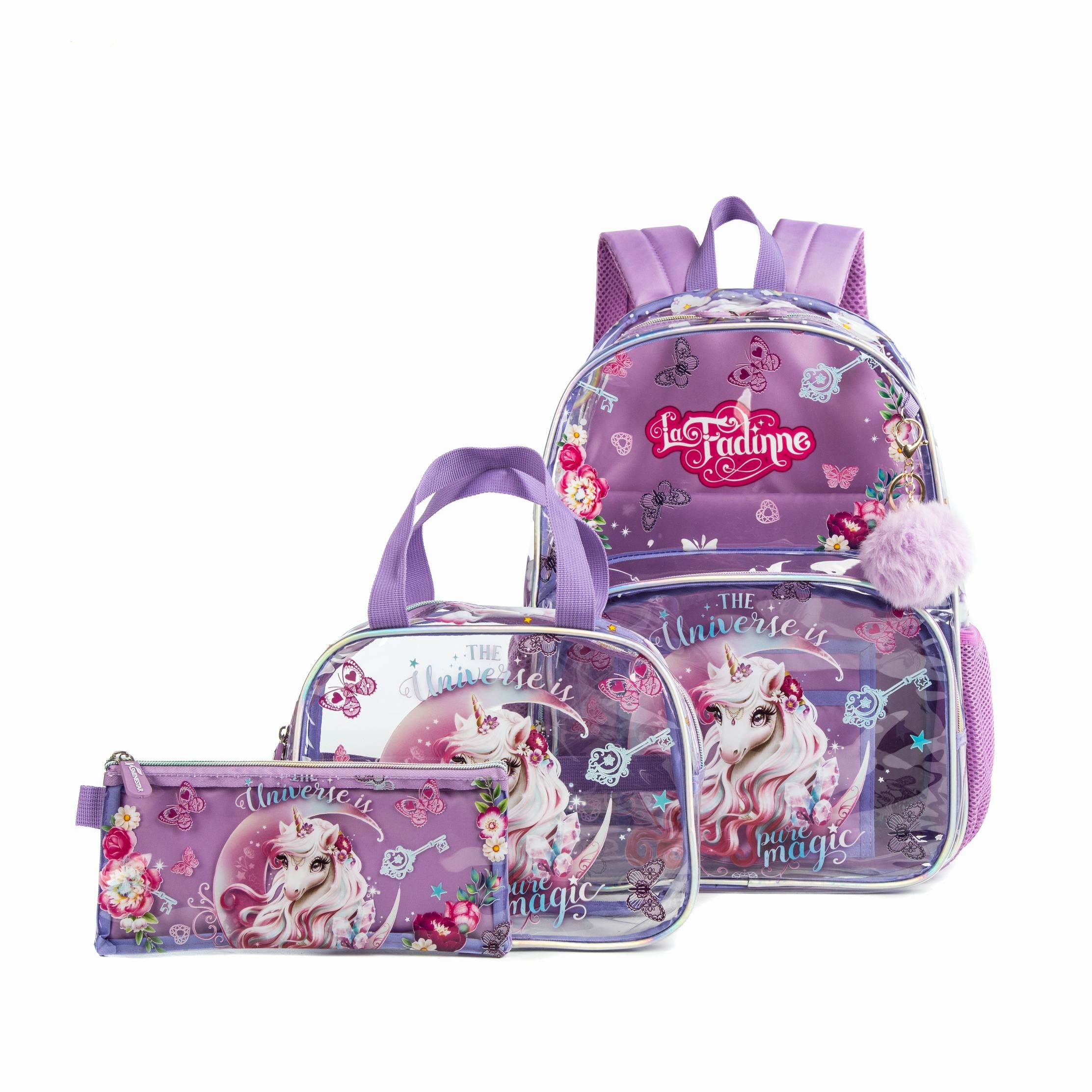 Lightweight Waterproof Kids Backpack – Animal Print Unisex School Bag Set