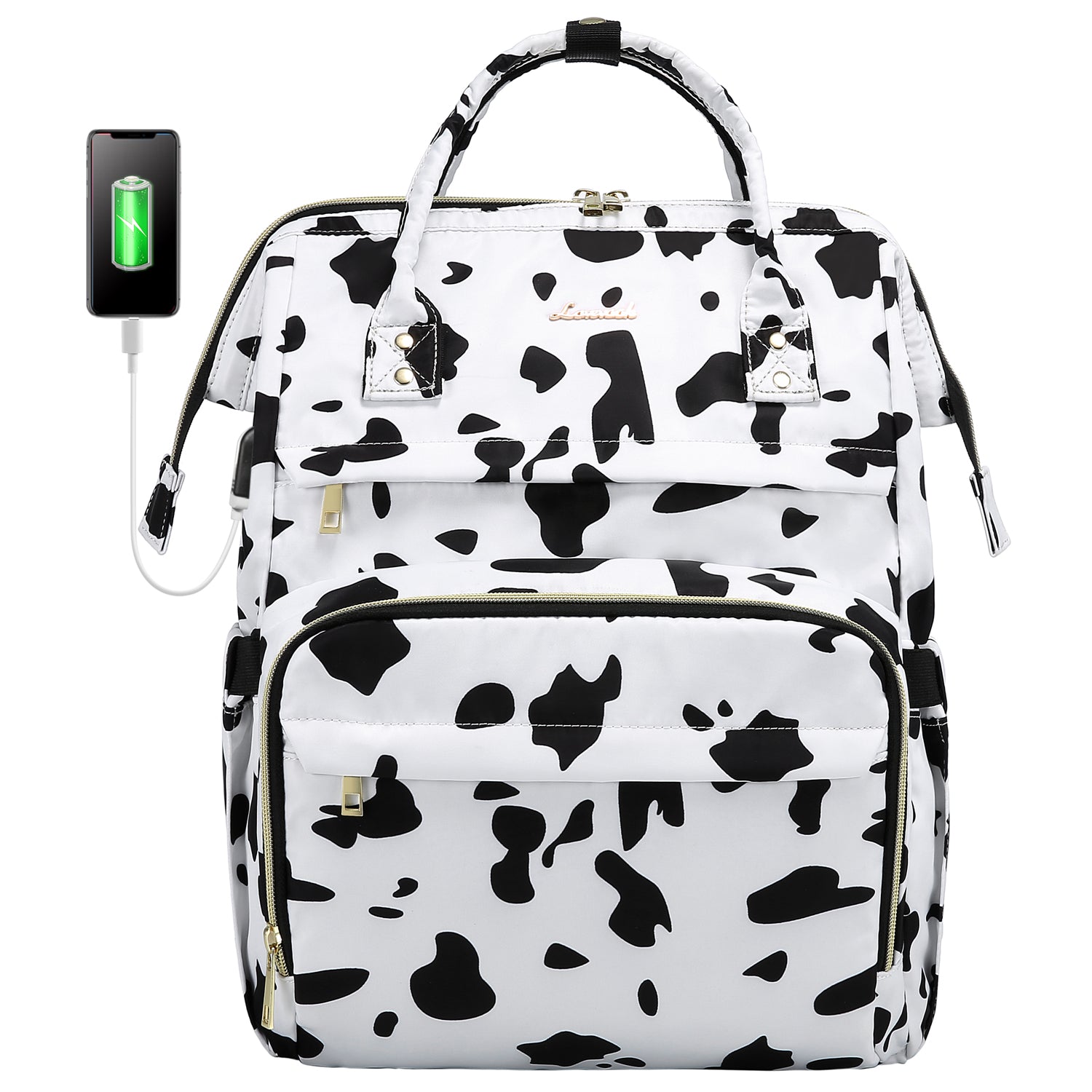 LOVEVOOK Laptop Backpack 13-17" USB Travel School Bag for Women Business