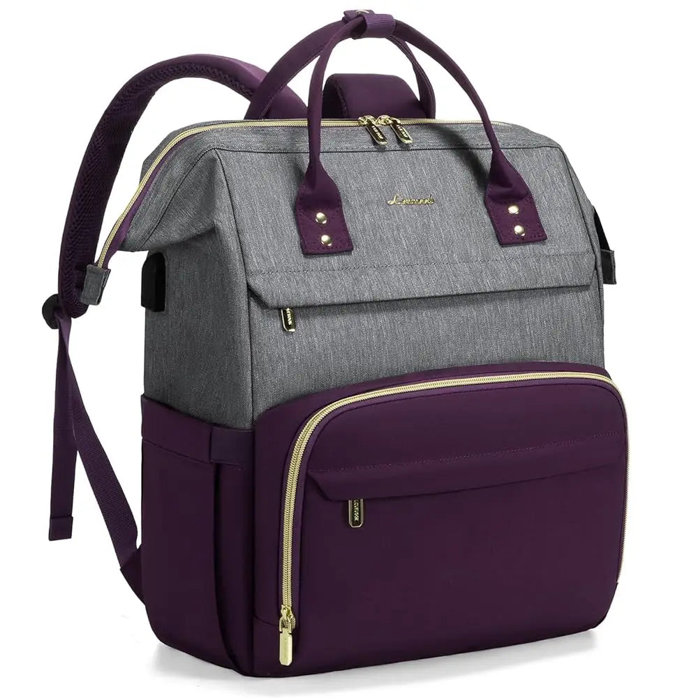 Lovevook 2024 14 15.6 17 Inch Large Cute Laptop Backpack for Women Oxford Waterproof Travel School Work Bag Luxury Lady Backpack