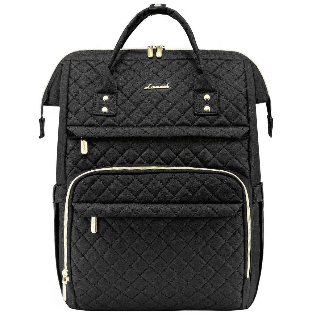 Lovevook 2024 14 15.6 17 Inch Large Cute Laptop Backpack for Women Oxford Waterproof Travel School Work Bag Luxury Lady Backpack
