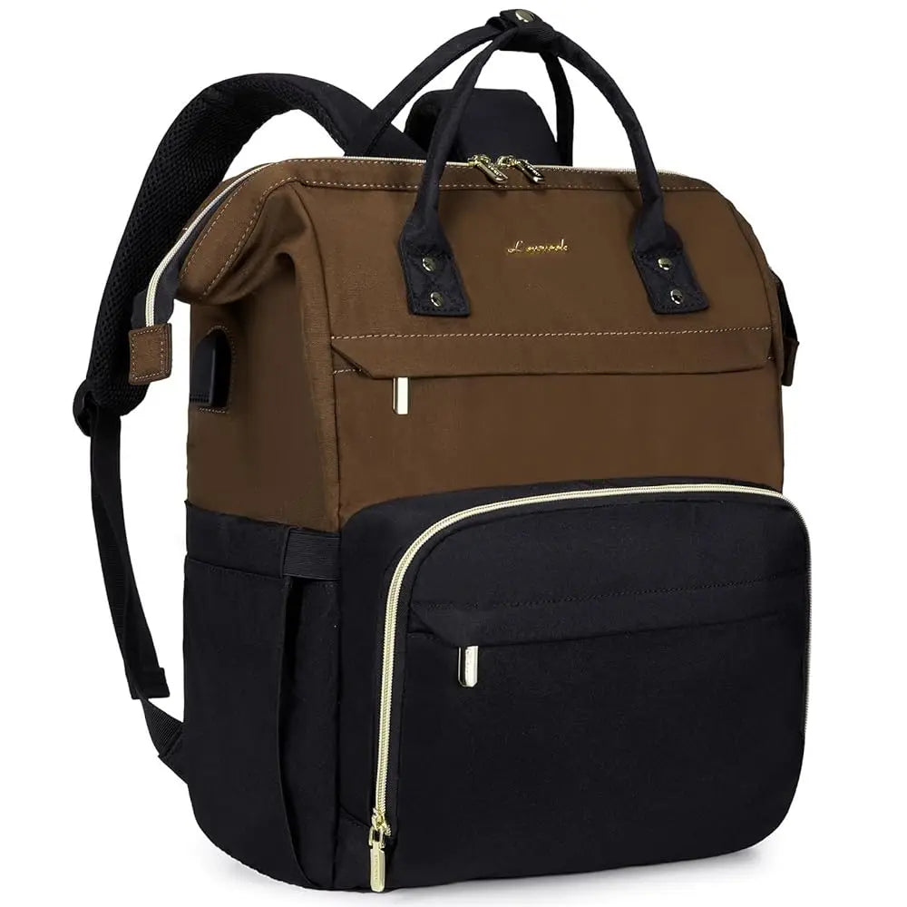 Lovevook 2024 14 15.6 17 Inch Large Cute Laptop Backpack for Women Oxford Waterproof Travel School Work Bag Luxury Lady Backpack