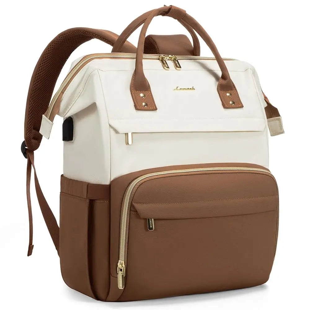 Lovevook 2024 14 15.6 17 Inch Large Cute Laptop Backpack for Women Oxford Waterproof Travel School Work Bag Luxury Lady Backpack